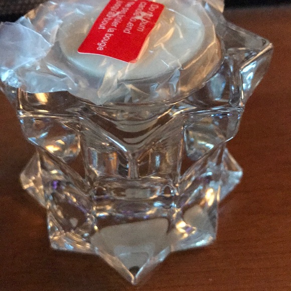 SOLD Mikasa sparkle candle holders - Picture 3 of 4